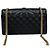 Autre Marque Saint Laurent Borsa a Patta Envelope Small Pelle Nera - vista 2