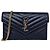 Autre Marque Saint Laurent Cassandre Envelope Wallet on Chain - Nero