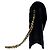 Autre Marque Saint Laurent Cassandre Envelope Wallet on Chain - Nero - vista 9