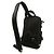 Sac banane en tissu Prada avec plaque logo triangle - vue 2