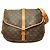 Borsa a tracolla Louis Vuitton Monogram Saumur 35
