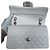 Borsa Chanel Classic Double Flap Small Caviar Bianco - vista 11