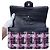Borsa Chanel Classic Double Flap Medium Tweed Rosa/Viola/Nero/Bianco - vista 10