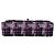 Borsa Chanel Classic Double Flap Medium Tweed Rosa/Viola/Nero/Bianco - vista 8