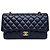 Chanel Classic Double Flap Medium Schwarz Lammleder