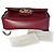 Gucci GG Marmont Mini Borsa a Tracolla Pelle Bordeaux - vista 2