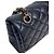 Borsa Chanel Classic Double Flap Medium Pelle d'Agnello Nera - vista 5