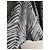 Alaïa ausgestelltes Kleid Zebra-Print Viskose Polyamid - Ansicht 2