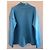 Vince Jersey de cuello alto azul - vista 4