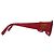 Gafas de sol rectangulares Chanel rojo cereza 05977 - vista 4
