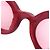 Gafas de sol rectangulares Chanel rojo cereza 05977 - vista 6