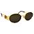 Fendi SL7035 Occhiali da Sole Ovali Oro e Tartarugato - vista 2