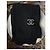 Chanel sciarpa con logo CC in lana nera - vista 2