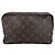 Louis Vuitton Clutch Vintage Brown Monogram Canvas Trousse Toilette 23
