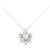 Autre Marque Collana in Platino con Perle Akoya e Diamanti PT900 PT850