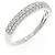 Autre Marque GSTV Platinum 950 Diamantring