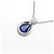 Autre Marque Pt900 Pt850 Saphir Platin Halskette - Ansicht 3