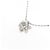 Autre Marque Au750 Weißgold Diamantkette - Ansicht 4