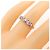 Autre Marque Ponte Vecchio Piccolini Au750 Saphir Diamant Ring - Ansicht 5