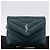 Autre Marque Saint Laurent Lulu Shoulder Bag Leather Green Silver 467072 - vista 31