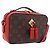 LOUIS VUITTON Monogram Saintonge Shoulder Bag Red M43556 LV