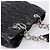 Christian Dior Lady Dior Canage Tote Bag Patent Black Silver - vista 6