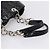 Christian Dior Lady Dior Canage Tote Bag Patent Black Silver - vista 7