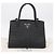 PRADA Hand Bag Leather 2way Black Silver - vista 33