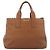 Miu Miu Hand Bag Leather 2way Brown Gold - vista 13