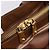 Miu Miu Hand Bag Leather 2way Brown Gold - vista 25