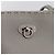 FENDI Celeria Carla Tote Bag Leather Gray Silver - vista 19