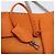 FENDI Celeria Carla Tote Bag Leather Gray Silver - vista 9