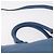 PRADA Tote Bag Leather 2way Blue Silver - vista 10