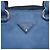 PRADA Tote Bag Leather 2way Blue Silver - vista 23