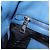 PRADA Tote Bag Leather 2way Blue Silver - vista 29