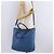 PRADA Tote Bag Leather 2way Blue Silver - vista 32