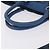 PRADA Tote Bag Leather 2way Blue Silver - vista 9