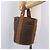 Hermès HERMES Sakso PM Hand Bag Canvas Brown Silver - vista 23