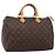 LOUIS VUITTON Monogram Speedy 35 Hand Bag M41524 LV