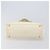 CHANEL Triple Coco Tote Bag Lackleder Weiß Goldfarbene CC - Ansicht 10