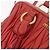 Miu Miu Matelasse Hand Bag Leather 2way Orange Gold - vista 12