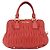 Miu Miu Matelasse Hand Bag Leather 2way Orange Gold - vista 2