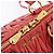 Miu Miu Matelasse Hand Bag Leather 2way Orange Gold - vista 23