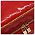 LOUIS VUITTON Monogram Vernis Sutton Hand Bag Red M91080 LV - vista 8