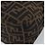 FENDI Zucca Canvas Mamma Baguette Shoulder Bag Black Silver - vista 10