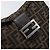 FENDI Zucca Canvas Mamma Baguette Shoulder Bag Black Silver - vista 15
