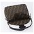 FENDI Zucca Canvas Mamma Baguette Shoulder Bag Black Silver - vista 17