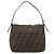 FENDI Zucca Canvas Mamma Baguette Shoulder Bag Black Silver - vista 3