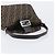 FENDI Zucca Canvas Mamma Baguette Shoulder Bag Black Silver - vista 7