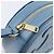 Céline CELINE Triomphe Shoulder Bag Leather Light Blue Gold Tone - vista 17